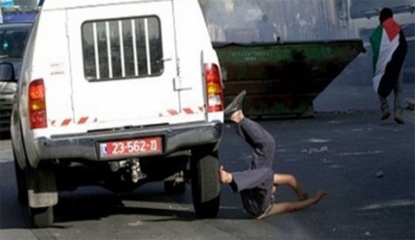 شهرک نشین صهیونیست کودک فلسطینی را زیر گرفت