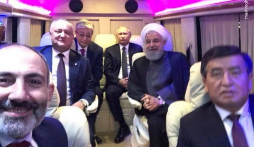 نخست‌وزیر ارمنستان درباره «سلفی» با روحانی و پوتین توضیح داد