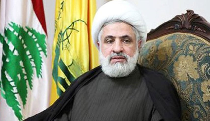 تقدیر شیخ نعیم قاسم از مواضع وزیر خارجه لبنان در حمایت از سوریه در نشست اتحادیه عرب