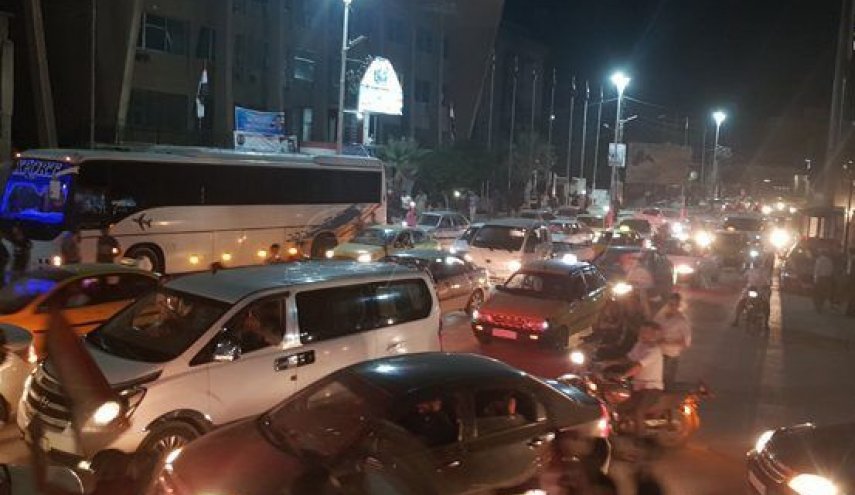 استقبال از ورود ارتش سوریه در مناطق کردنشین این کشور