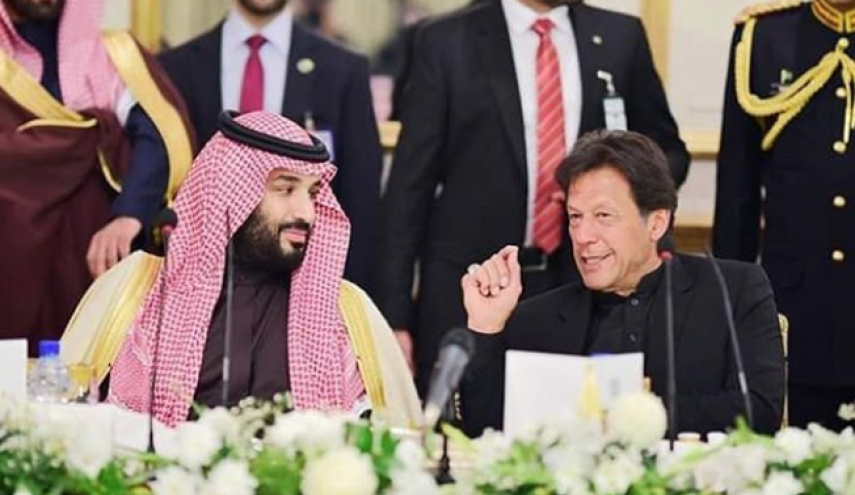 دیدار عمران خان با محمد بن سلمان