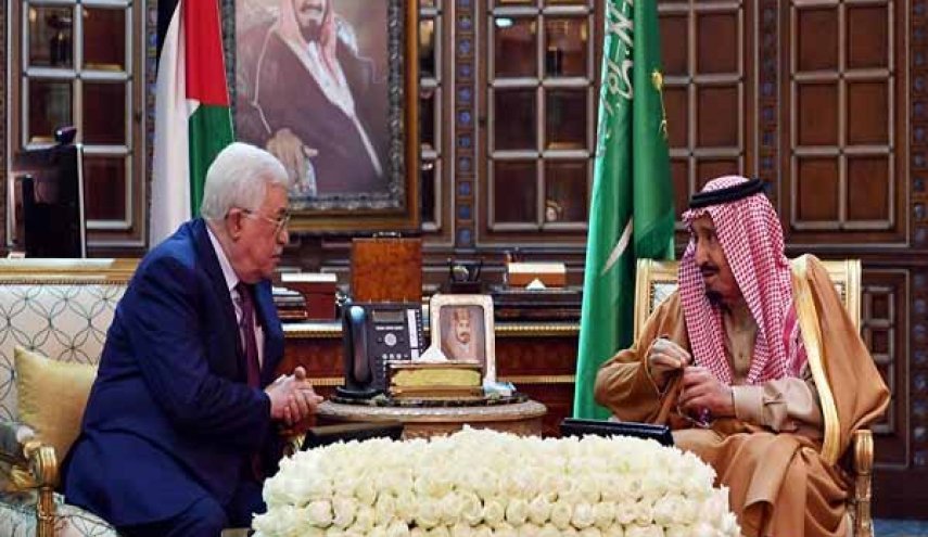 رایزنی محمود عباس با پادشاه عربستان در ریاض