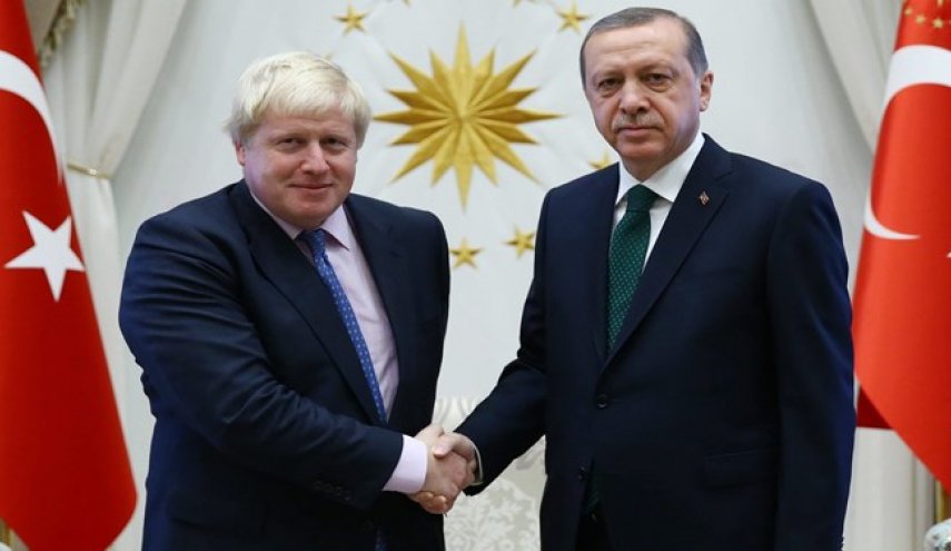 گفت‌وگوی اردوغان و جانسون درباره آخرین تحولات شمال سوریه