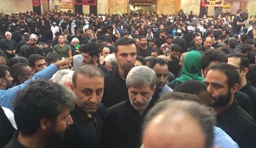 دیدار وزیر دفاع از بیمارستان سیار ساخت وزارت دفاع در کربلای معلی
