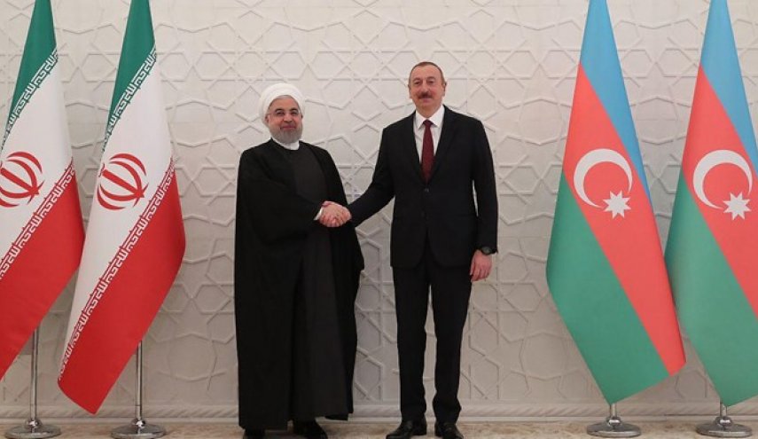 روحانی با رئیس جمهوری آذربایجان دیدار کرد