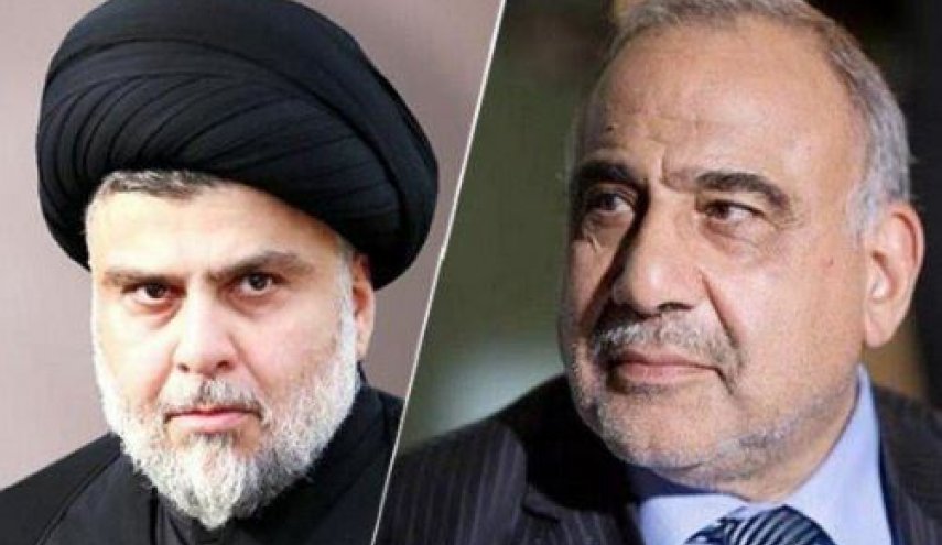 نامه مهم عبدالمهدی به مقتدی صدر