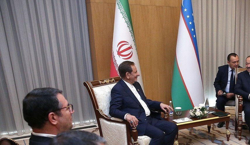 تاکید جهانگیری بر گسترش مناسبات ایران و ازبکستان