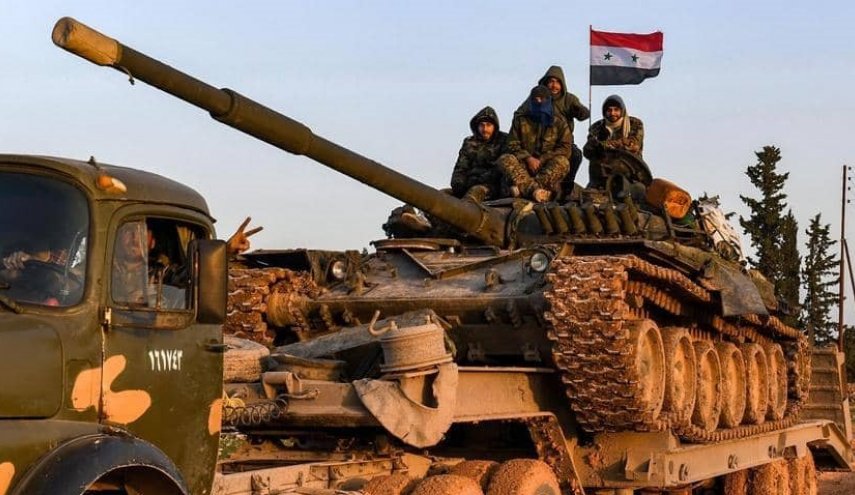 شاهد: تعزيزات الجيش السوري تصل الى ريف الحسكة
