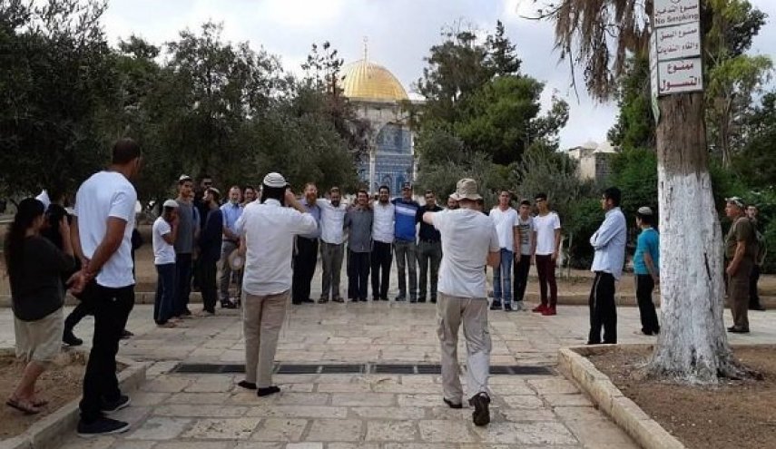 بیش از 4 هزار شهرک‌نشین صهیونیست به مسجدالاقصی تعرض کردند