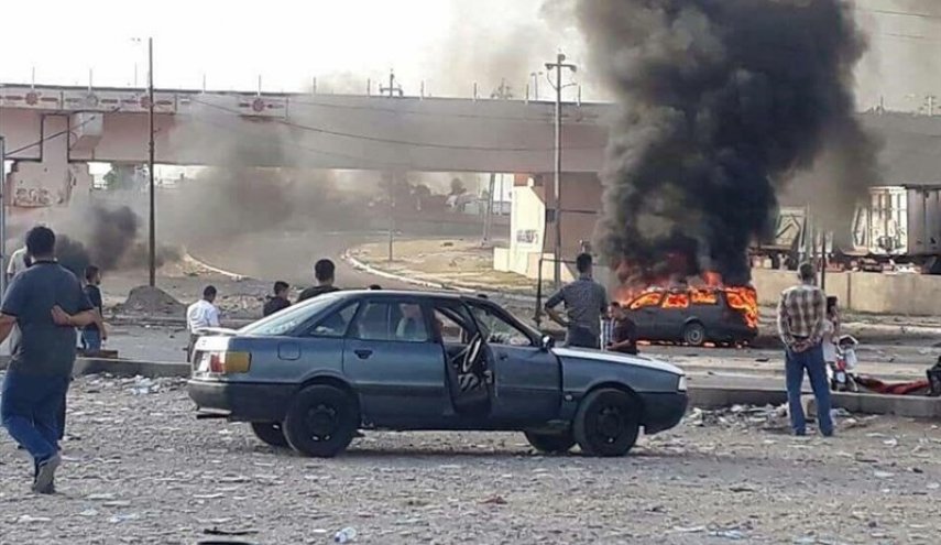 انفجار خودروی بمب‌گذاری شده در شهر حلب سوریه