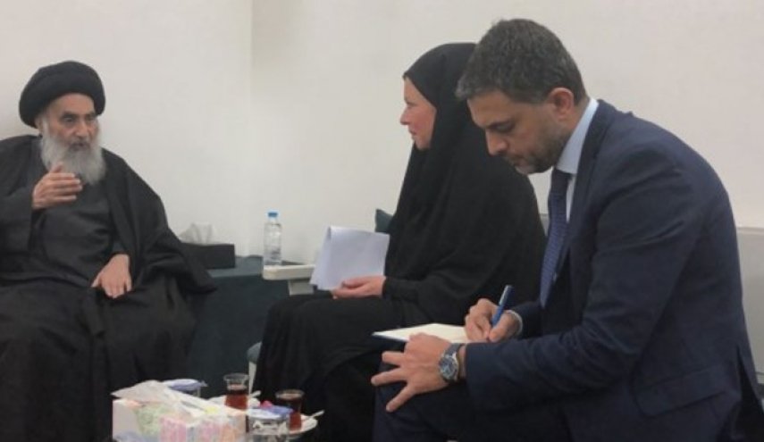 نماینده سازمان ملل برای دیدار با آیت‌الله سیستانی وارد نجف شد