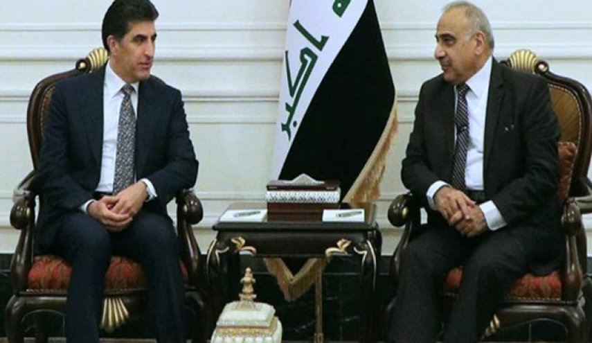 منطقه کردستان عراق خواستار حمایت از دولت عبدالمهدی شد
