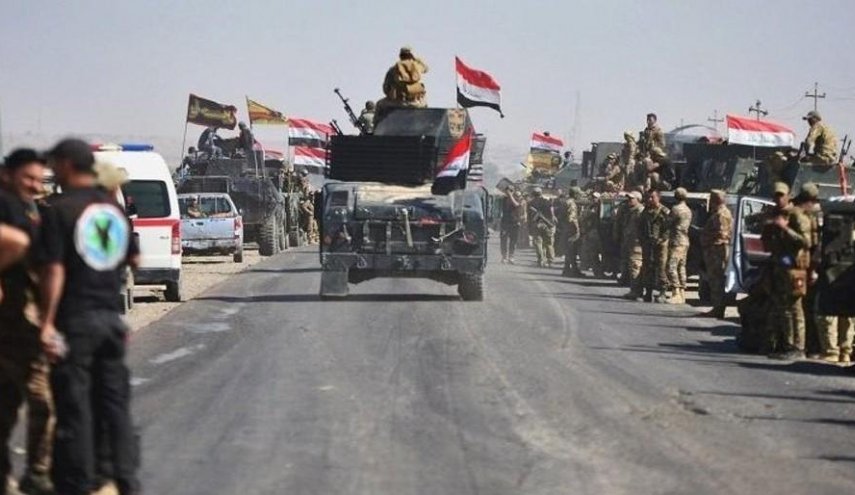 عملیات حشد شعبی در پیگرد داعشی‌ها/ انهدام ۳ تونل تروریست‌ها در صلاح‌الدین عراق
