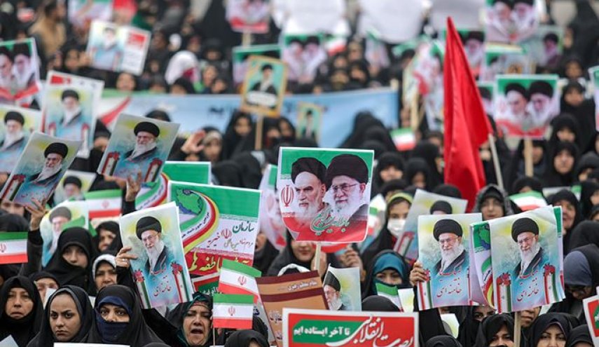 مسیرهای اجتماع عظیم مردم تهران علیه آشوبگران