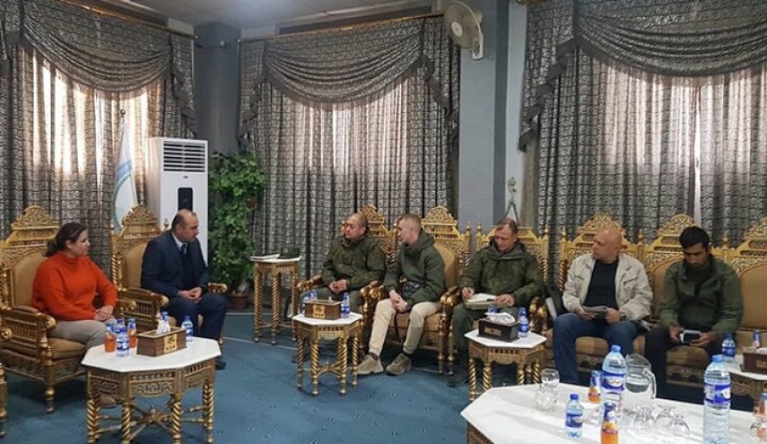 وفد روسي يلتقي قيادات كردية في عين العرب