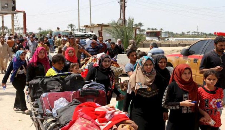 الانبار.. عودة 40 اسرة نازحة لمنازلها بعد حل 