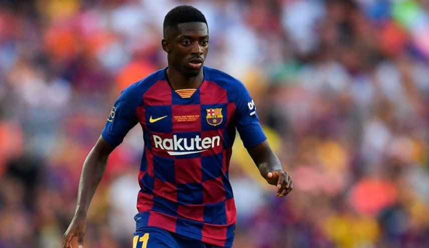 برشلونة يعلن غياب ديمبيلي لفترة طويلة عن الملاعب