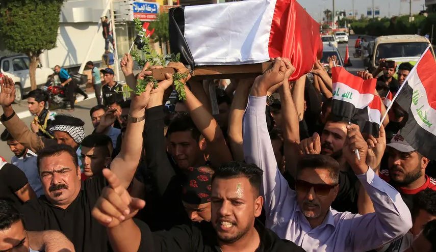 افسر عراقی به جرم قتل عمد تظاهرکنندگان، به اعدام محکوم شد