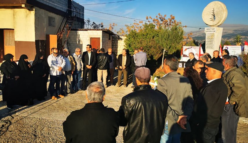بالصور.. إحياء الذكرى الـ25 لإنتفاضة معتقل الخيام .. 