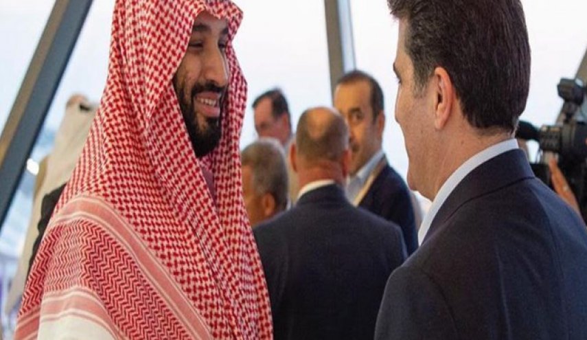 بارزانی با ولی‌عهدهای عربستان و ابوظبی دیدار کرد
