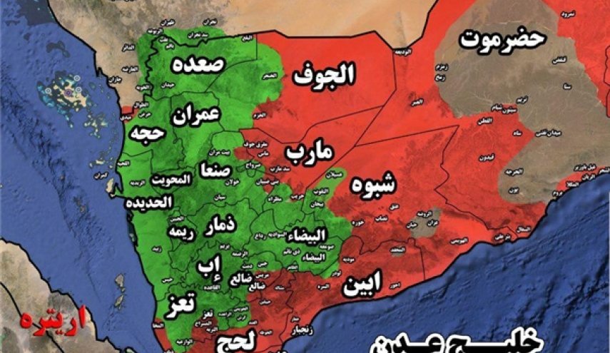 افشای فشار عربستان و امارات برای تغییر نقشه مناطق یمن