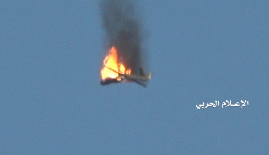 سرنگونی دومین پهپاد جاسوسی ائتلاف متجاوز در عسیر