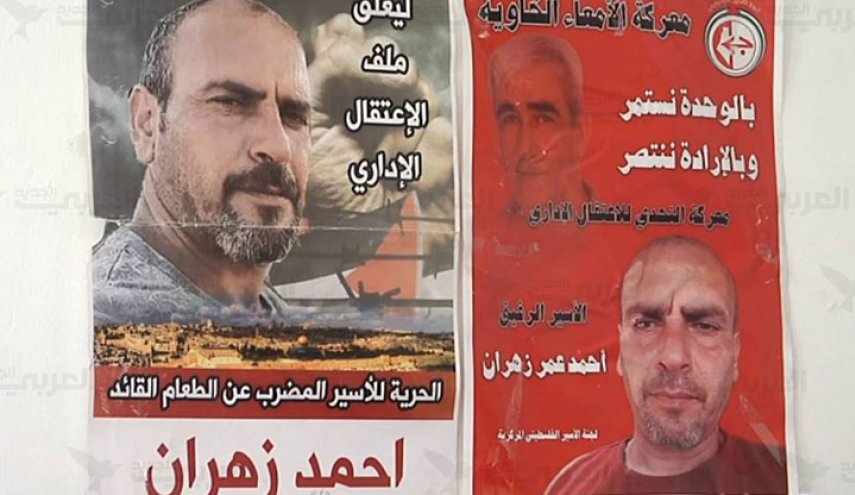 إضراب الأسير أحمد زهران يدخل يومه الـ