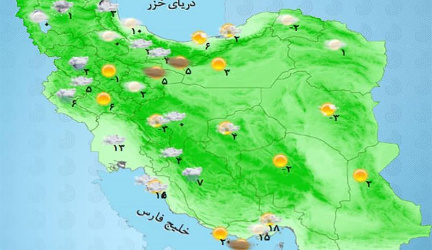 آخرین وضعیت آب و هوا؛ آلودگی هوا در راه است