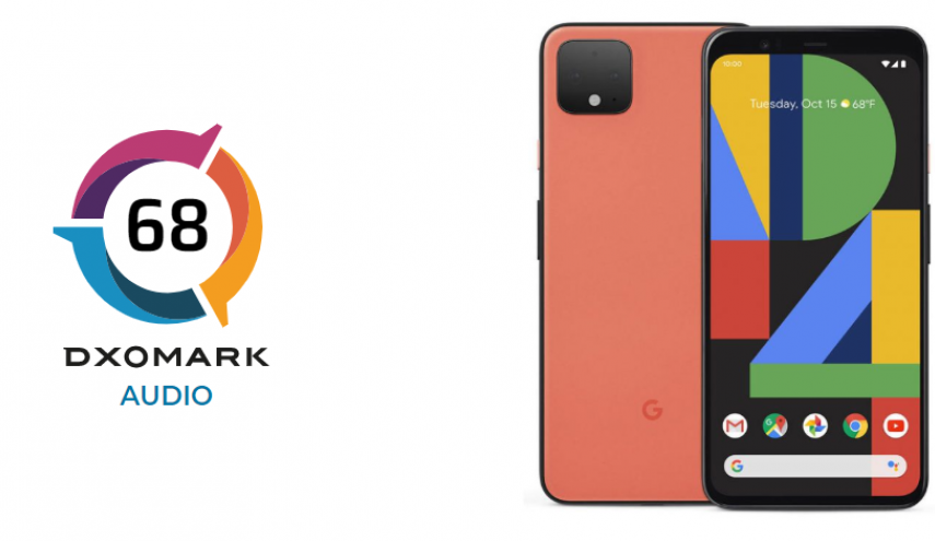 گوشی گوگل پیکسل 4، در رتبه پنجم کیفیت صدا از نگاه DxOMark 