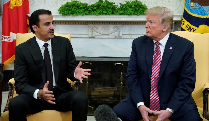 اتصال هاتفي بين أمير قطر وترامب حول آخر مستجدات المنطقة

