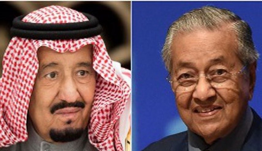 گفت‌وگوی تلفنی ماهاتیر محمد و ملک سلمان
