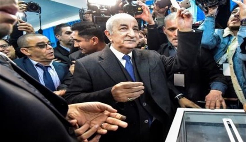 اظهارات رئیس جمهور منتخب الجزایر پس از مراسم تحلیف
