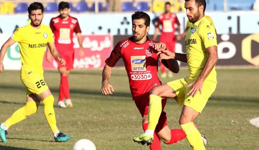 صعود پرسپولیس به مرحله نیمه نهایی جام حذفی / شکست 2 بر 0 تیم فوتبال شهرداری ماهشهر در خانه