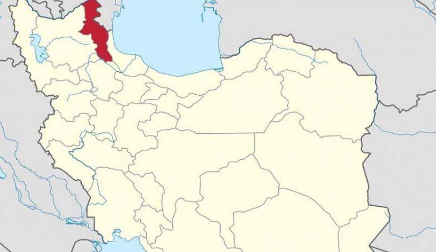 سقوط طائرة عسكرية في اردبيل