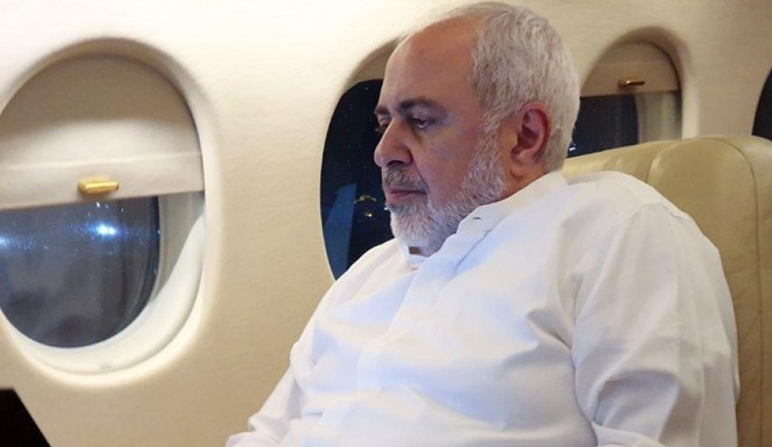 ظریف مسکو را به مقصد پکن ترک کرد
