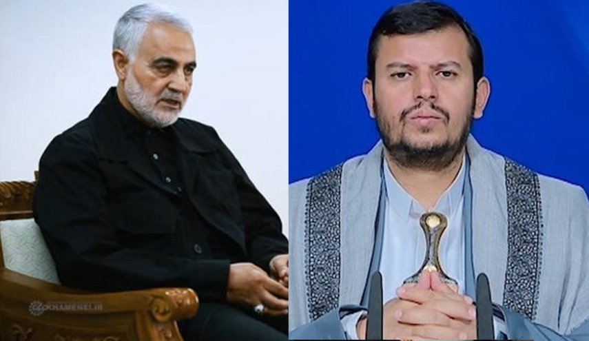 رهبر انصار الله یمن شهادت سردار سلیمانی را تسلیت گفت