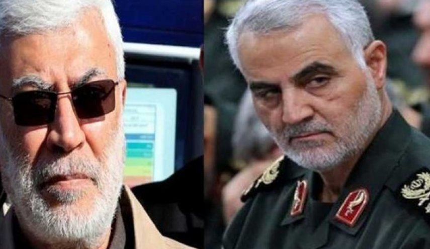 نصب تصاویر شهیدان سردار «سلیمانی» و «ابومهدی المهندس» در صنعاء
