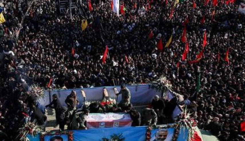 مراسم خاکسپاری شهید سردار سلیمانی به تعویق افتاد