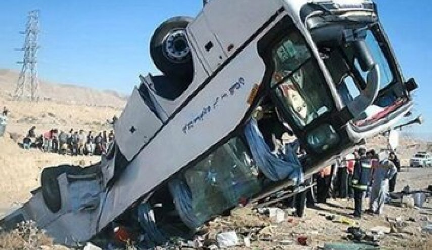 عامل حادثه واژگونی اتوبوس تهران_گنبد