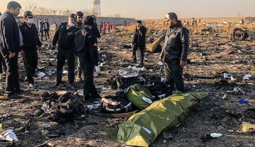 زوج جان‌باخته هواپیمای اوکراینی در کنار سردار حاج قاسم سلیمانی +عکس