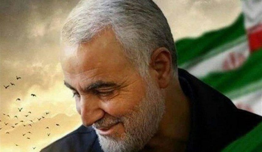 مراسم بزرگداشت حاج قاسم سلیمانی و یاران شهیدش در دمشق