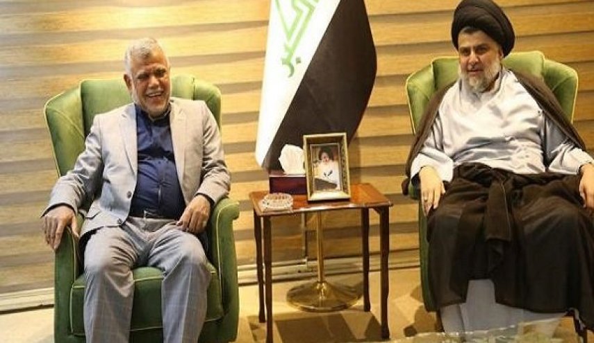 رایزنی مقتدی صدر و العامری درباره نظامیان آمریکایی در عراق
