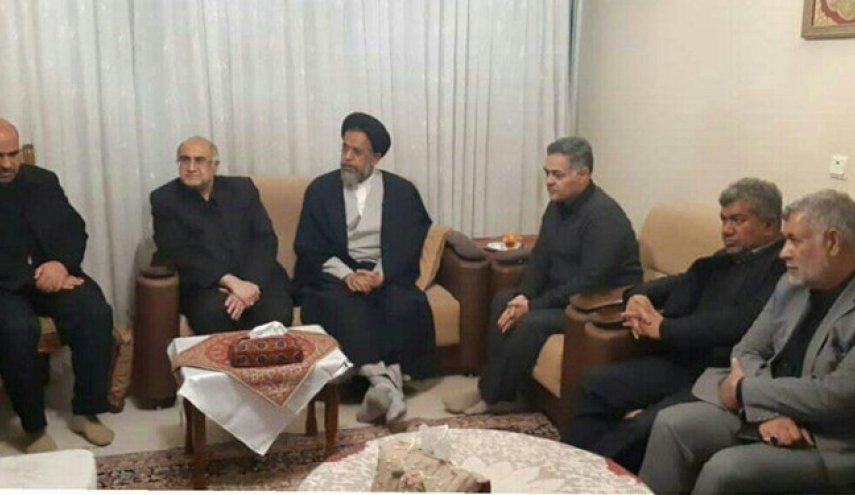 وزیر اطلاعات از خانواده یکی از شهدای حادثه هواپیما دلجویی کرد
