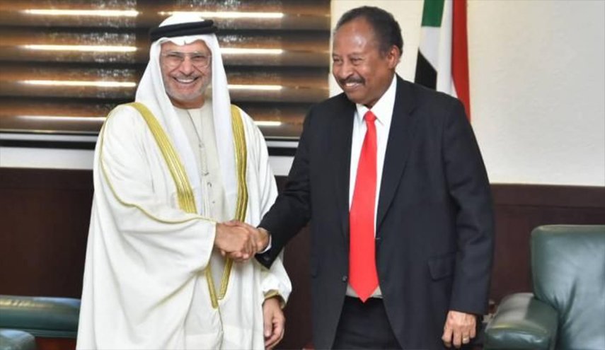 الكشف عن السبب الحقيقي من سفر قرقاش الى الخرطوم