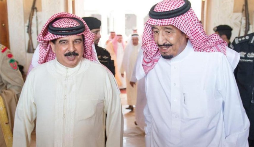 النظام البحريني يتوسل لال سعود خوفا من الغضب الإيراني