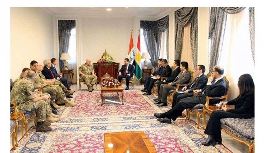  رایزنی واشنگتن و اربیل درباره تاسیس ۴ پایگاه آمریکایی 