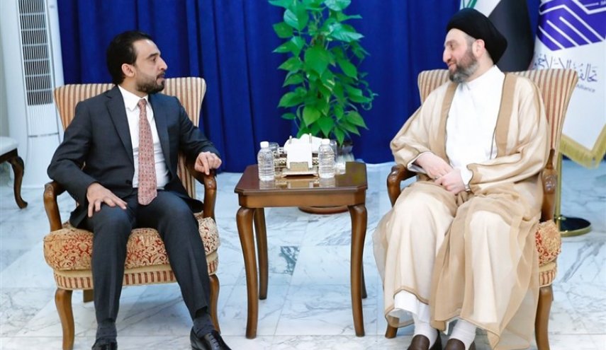 دیدار حکیم با حلبوسی؛ تاکید بر گذار از بحران با نقشه راه مرجعیت