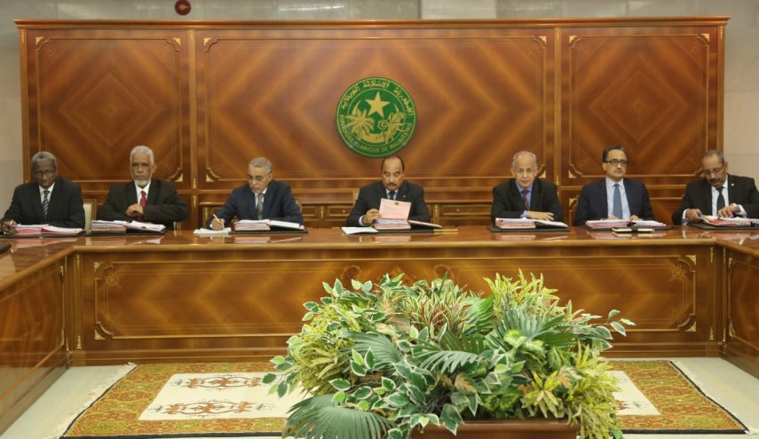 تعيينات جديدة في اجتماع مجلس الوزراء الموريتاني