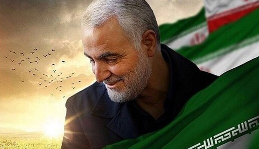 مراسم بزرگداشت سردار شهید سلیمانی در دمشق