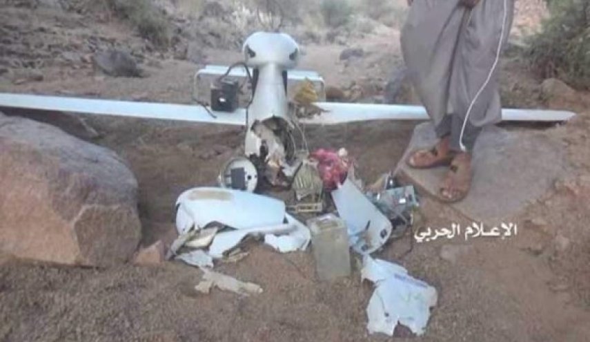 إسقاط طائرة تجسسية لتحالف العدوان السعودي قبالة جيزان